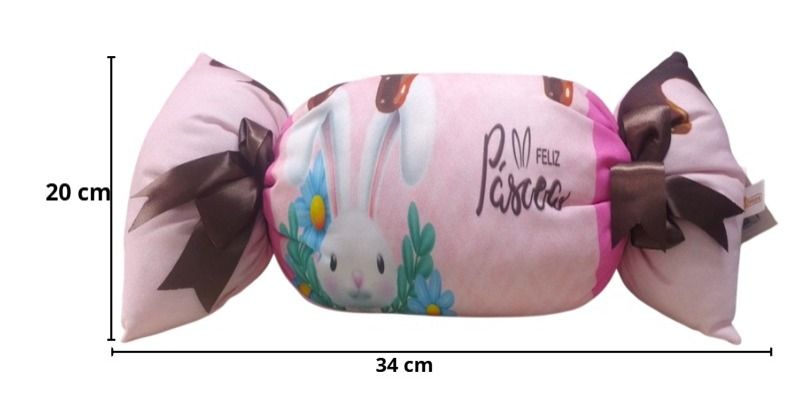 ALMOFADA BALA/CANECA PASCOA